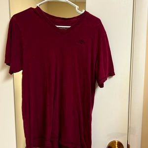 Burgundy Small Aeropostale V- Neck
